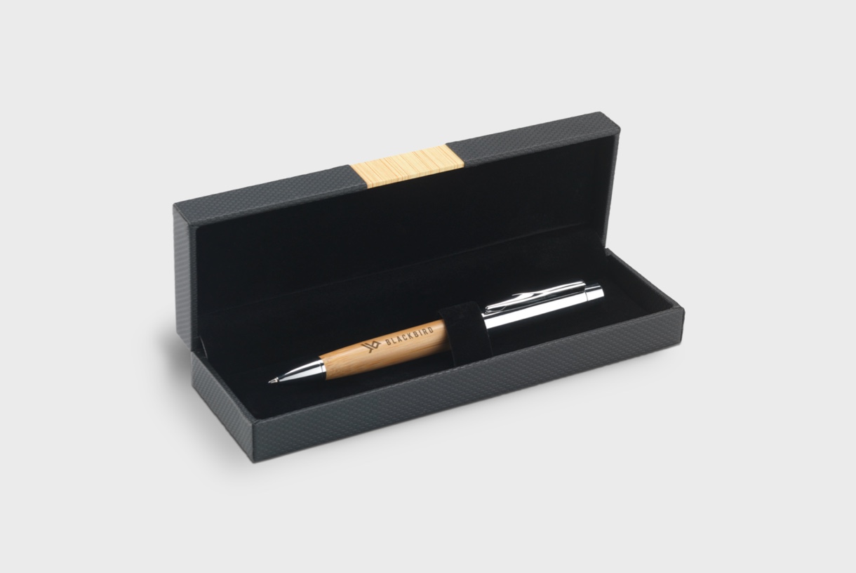 Bamboe pen in cassette