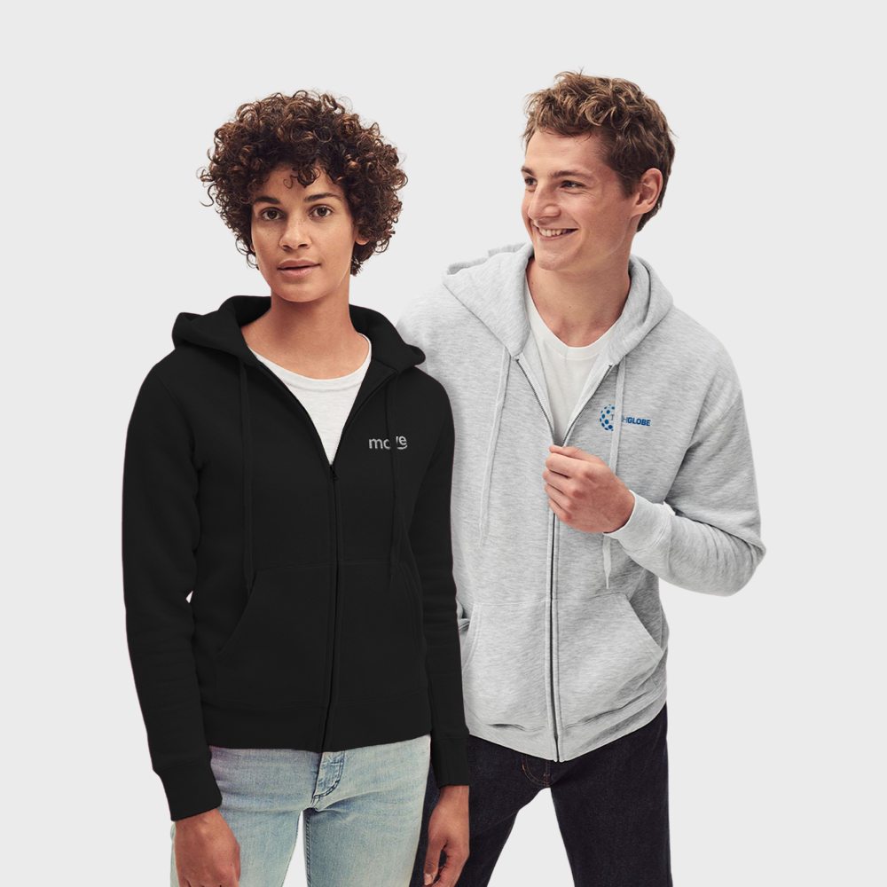 Fruit of the Loom | Premium Hooded Sweat Jas Lichtgewicht